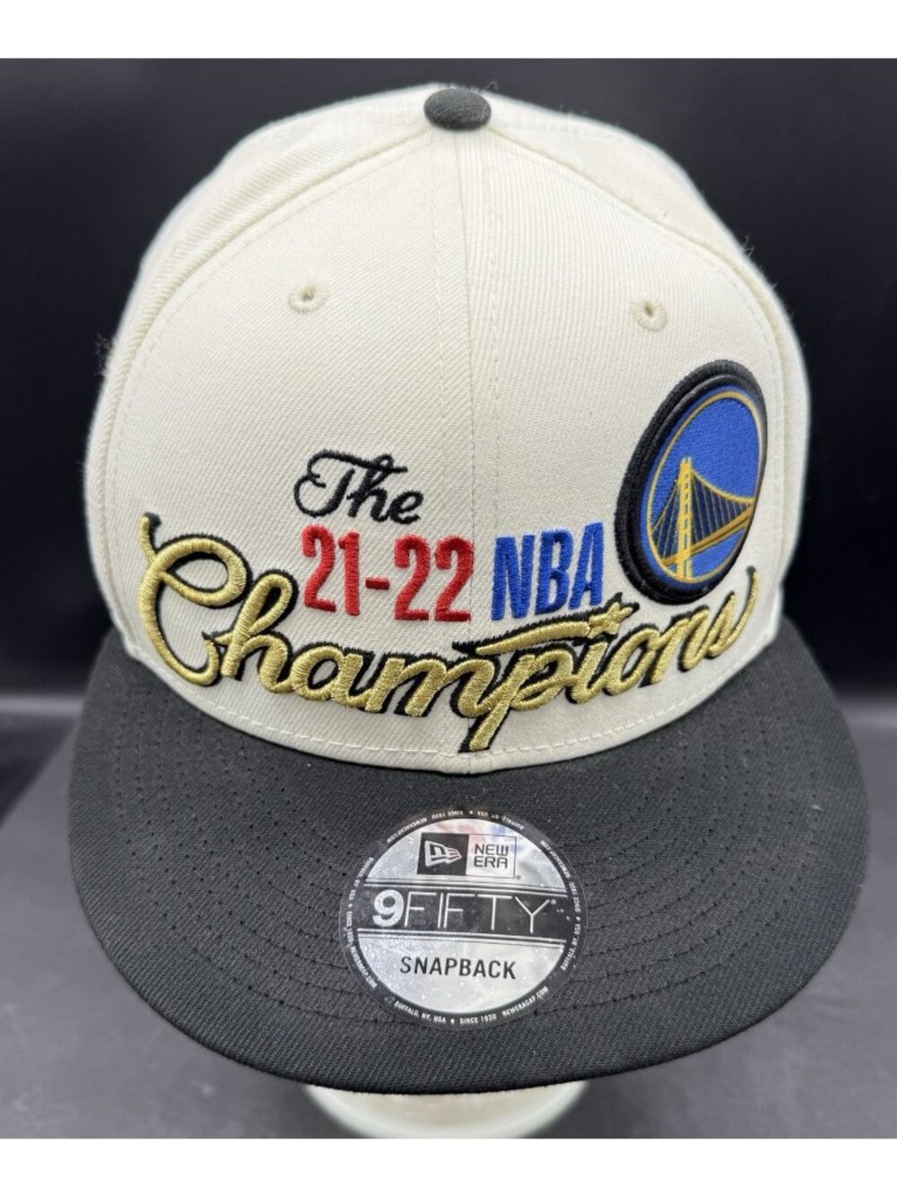 Golden State Warriors The 21-22 NBA Champions Cap New Era 9Fifty Snapback Hat